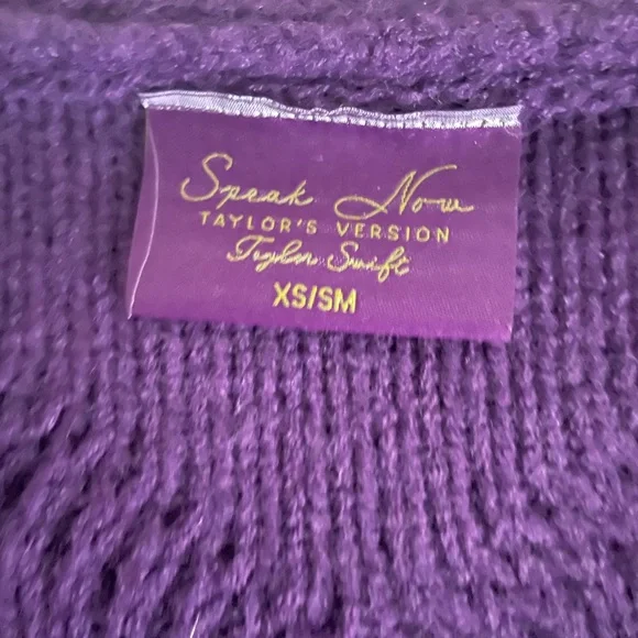 Taylor Swift Speak Now Official Cardigan - XS/SM - Picture 3 of 3
